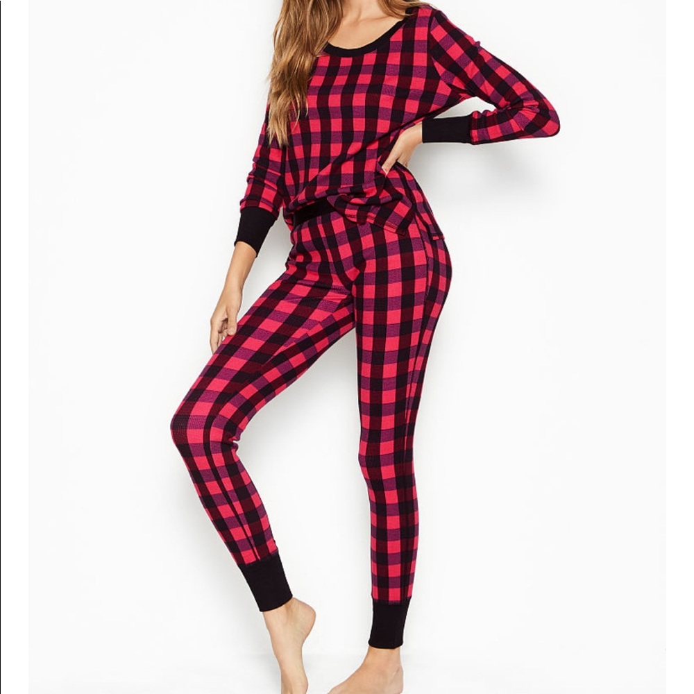 NWT Victoria’s Secret Thermal long pj set